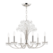  4430-PN - 6 LIGHT CHANDELIER