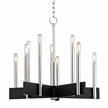  8825-PN - 10 LIGHT CHANDELIER