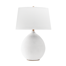  L1361-WH - 1 LIGHT TABLE LAMP