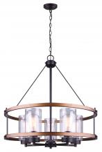  ICH740A05RBB24 - CANMORE 5 Light Chandelier