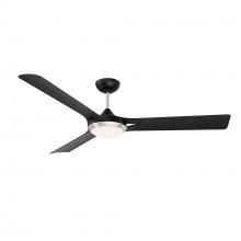  AC30760-BLK/SN - 60" LED CEILING FAN WITH DC MOTOR