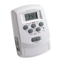  15556WH - Digital Timer with Daylight Sa