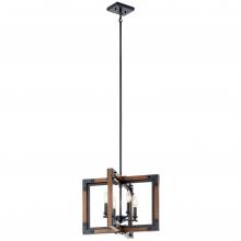  44046AUB - Chandelier/Semi Flush 4Lt