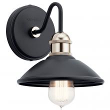 Kichler Canada Zone 2 Stocking 45943BK - Wall Sconce 1Lt