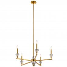  52001FXG - Calyssa™ 5 Light Chandelier Fox Gold