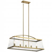  52123BNB - Linear Chandelier 5Lt