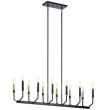  52350BK - Chandelier 12Lt