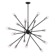  52537BK - Chandelier 16Lt