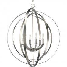  P3889-126 - P3889-126 6-60W CAND SPHERE FOYER LANT