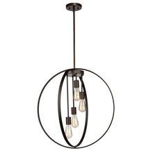  AC10884OB - Newport 4-Light Chandelier