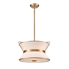 Artcraft Canada AC11831BB - Layla Chandelier 17" Diameter Brushed Brass
