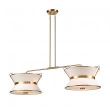 Artcraft Canada AC11834BB - Layla Linear Island Fixture Brushed Brass