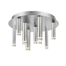  AC7089SA - Galiano Flush Mount (Satin Aluminum Finish)