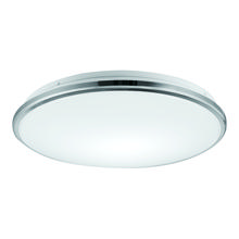  FM43315-CH - Brook 15-in Chrome LED Flush Mount