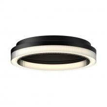 Kuzco FM46116-BK-3CCT-UNV - Calix 16-in Black LED Flush Mount