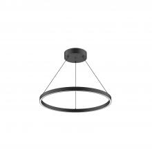 Kuzco PD87724-BK - Cerchio 24-in Black LED Pendant