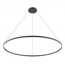 Kuzco PD87772-BK - Cerchio 72-in Black LED Pendant