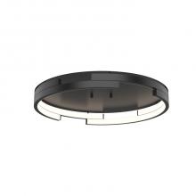 Kuzco FM52719-BK-UNV-010 - Anello Minor 19-in Black LED Flush Mount