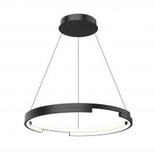 Kuzco PD52724-BK-UNV - Anello Minor 24-in Black LED Pendant