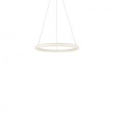 Kuzco PD80324-WH-UNV - Cumulus Minor 24-in White LED Pendant