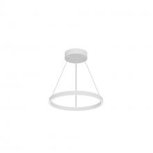 Kuzco PD87118-WH-UNV-010 - Cerchio 18-in White LED Pendant