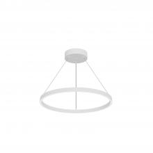Kuzco PD87724-WH-UNV-010 - Cerchio 24-in White LED Pendant