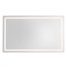 Kuzco VM30360-5CCT - Seneca 32-in Sandblasted Merc Edge LED Vanity Mirror