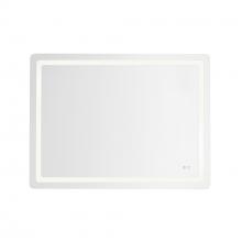 Kuzco VM31148-5CCT - Seneca 48-in Sandblasted Merc Edge LED Vanity Mirror