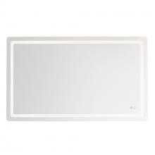 Kuzco VM31160-5CCT - Seneca 60-in Sandblasted Merc Edge LED Vanity Mirror