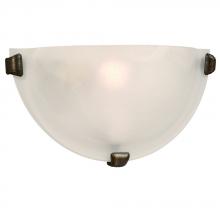  208612ORB-113EB - Wall Sconce - in Oil Rubbed Bronze finish with Marbled Glass