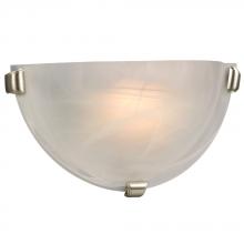  208612PT PL13 - Wall Sconce - in Pewter finish with Marbled Glass