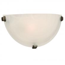  L208616OR012A1 - LED Wall Sconce - in Oil Rubbed Bronze finish with Marbled Glass