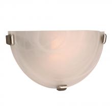  208616PT 2PL13 - Wall Sconce - in Pewter finish with Marbled Glass