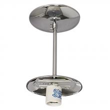  61008-CH - Semi-Flush Mount Light Holder - Chrome