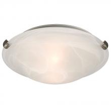  680112MB-PT113E - Flush Mount Ceiling Light - in Pewter finish with Marbled Glass