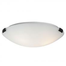  680416ORB/WH-218EB - Flush Mount Ceiling Light - in Oil Rubbed Bronze finish with White Glass