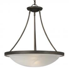  811481ORB - Pendant - Oil Rubbed Bronze w/ Marbled Glass