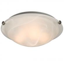  ES680116MB-PTR - Flush Mount Ceiling Light - in Pewter finish with Marbled Glass