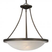  ES811481ORB - Pendant - in Oil Rubbed Bronze finish with Marbled Glass