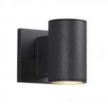 Galaxy L320891BK - LED 1-Light Outdoor Cast Aluminum Wall Fixture, 1x3W- in Black finish (non-dimmable, 3000K)