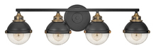  5174BK - Large Four Light Vanity