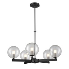  DVP27025CH-CL - Courcelette 3 Light Pendant