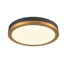  DVP39342BR+GR - Temagami 12 Inch Flush Mount