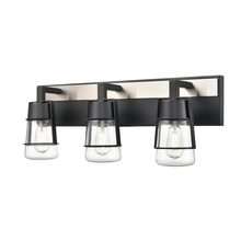 DVI Canada DVP44443EB+SN-CL - Lake Of The Woods 3 Light Vanity