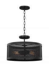  7728502EN7-12 - Two Light Semi-Flush Convertible Pendant