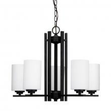  129-615/BLK - Iris Chandeliers Black