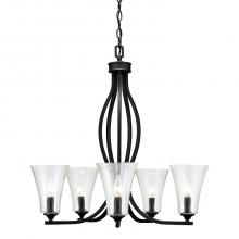 Russell Industries  138-615/BLK - Onyx Chandeliers Black