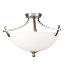  318-718/BCH - Tivoli Semi Flush Mount Brushed Chrome