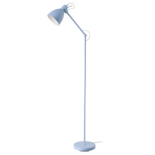 Elgo 205968A - 1 LT Floor Lamp w/ Blue Finish & Blue Metal Shade