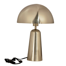 Elgo 206034A - 1 LT Table Lamp Brushed Gold w/ Brushed Gold Metal Shade